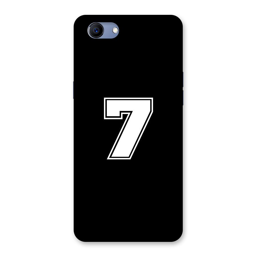 Number 7 Back Case for Oppo Realme 1