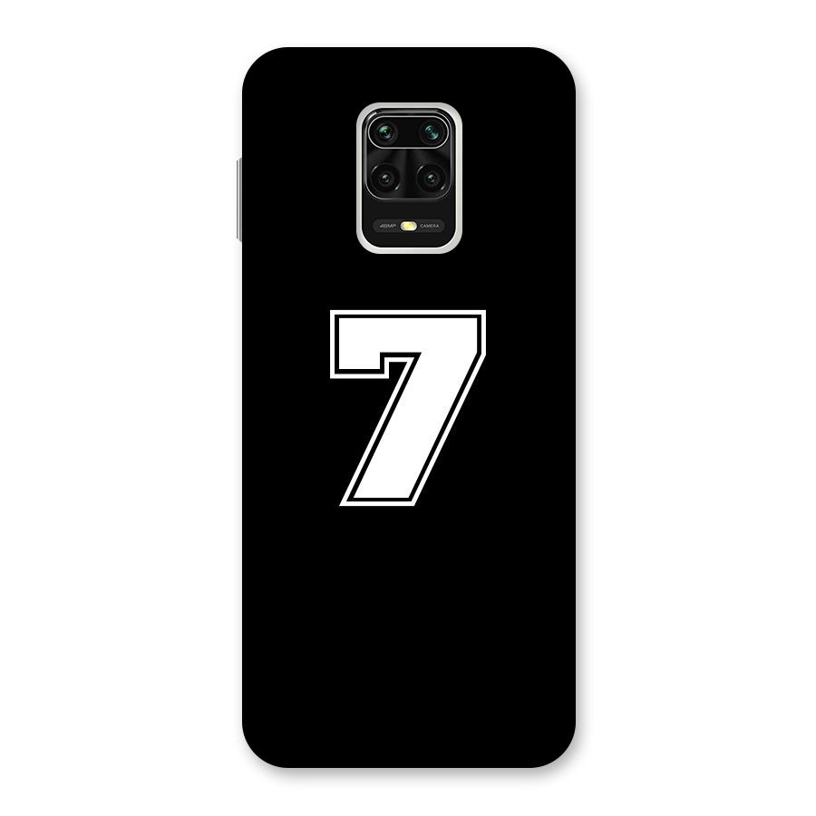 Number 7 Back Case for Poco M2 Pro