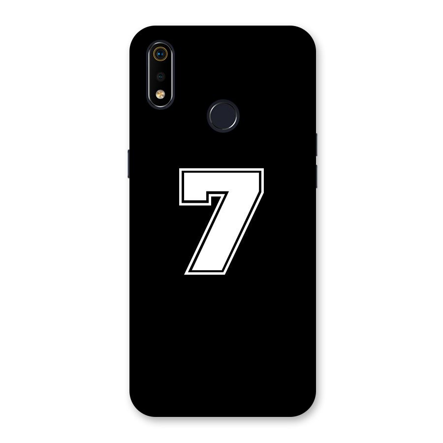 Number 7 Back Case for Realme 3i
