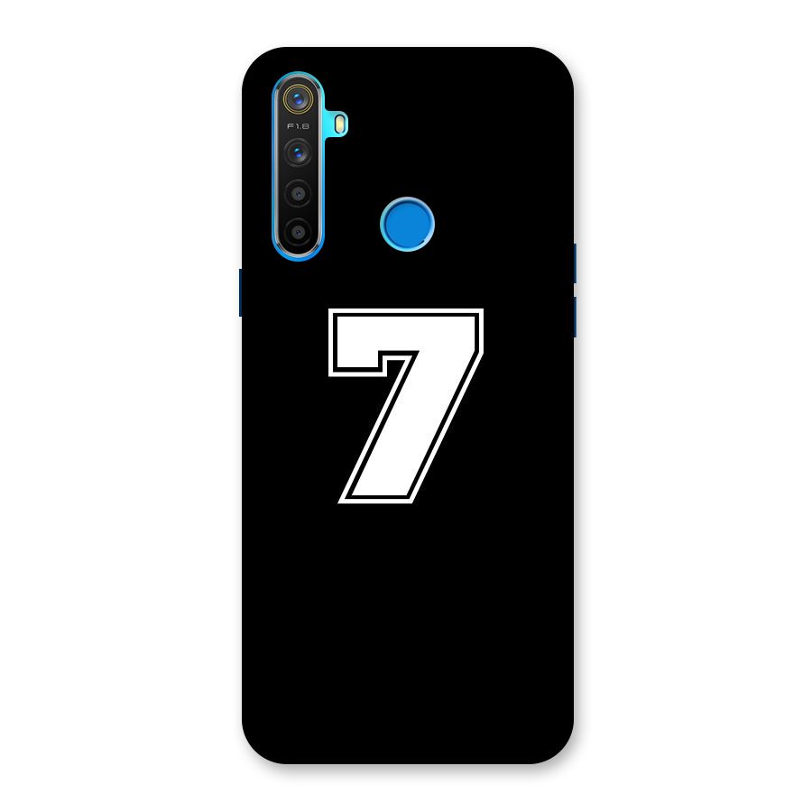 Number 7 Back Case for Realme 5