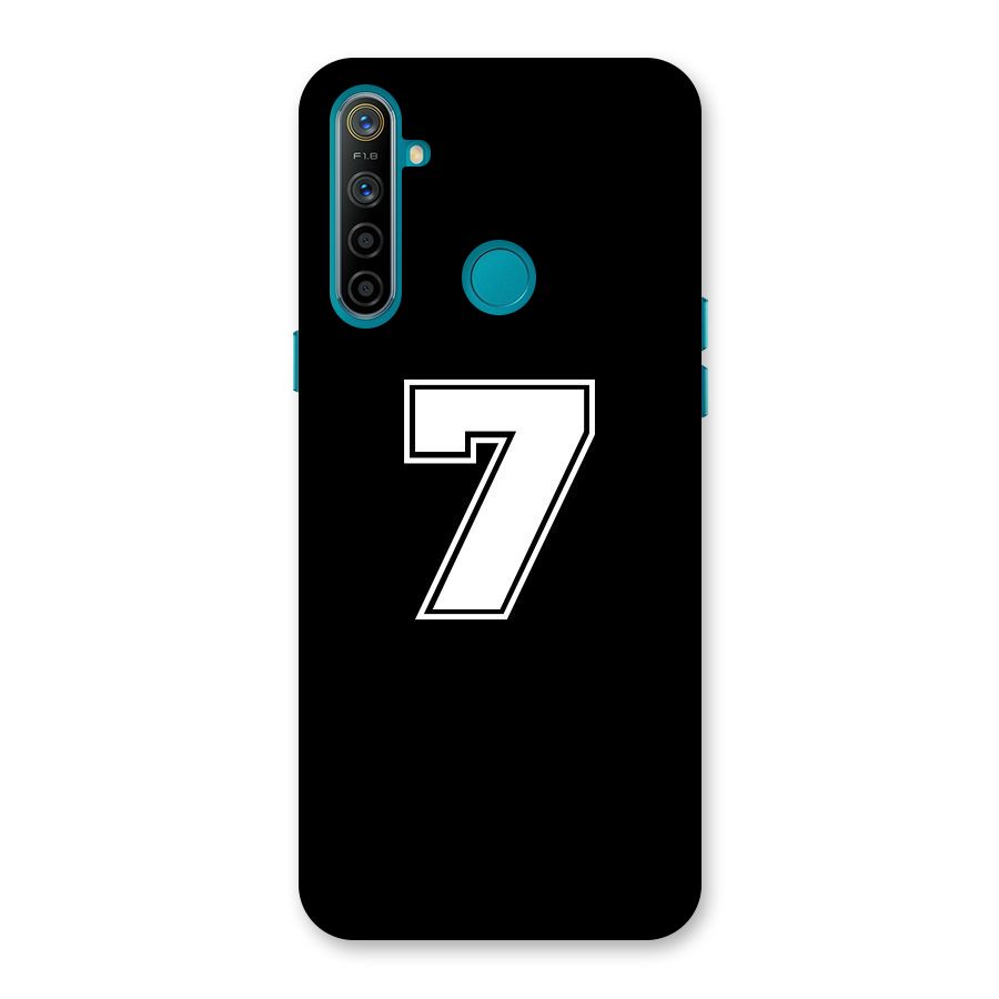 Number 7 Back Case for Realme 5i