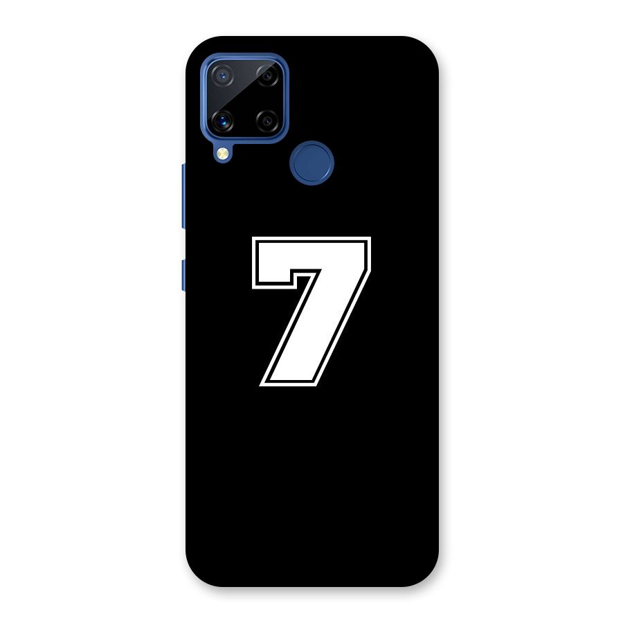 Number 7 Back Case for Realme C15