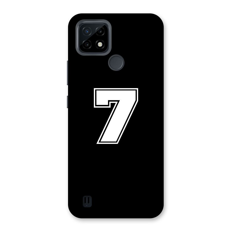 Number 7 Back Case for Realme C21