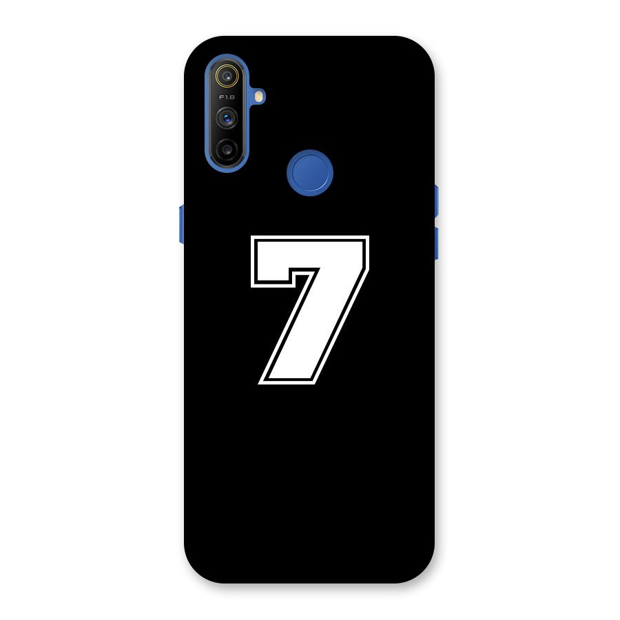 Number 7 Back Case for Realme Narzo 10A