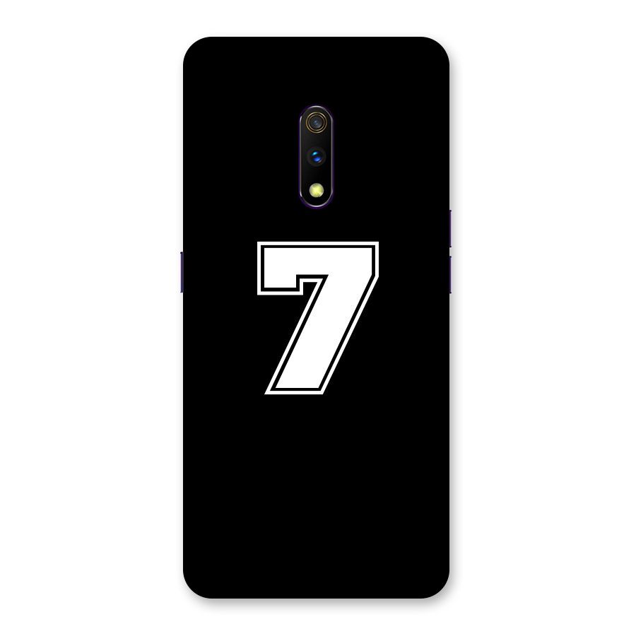 Number 7 Back Case for Realme X