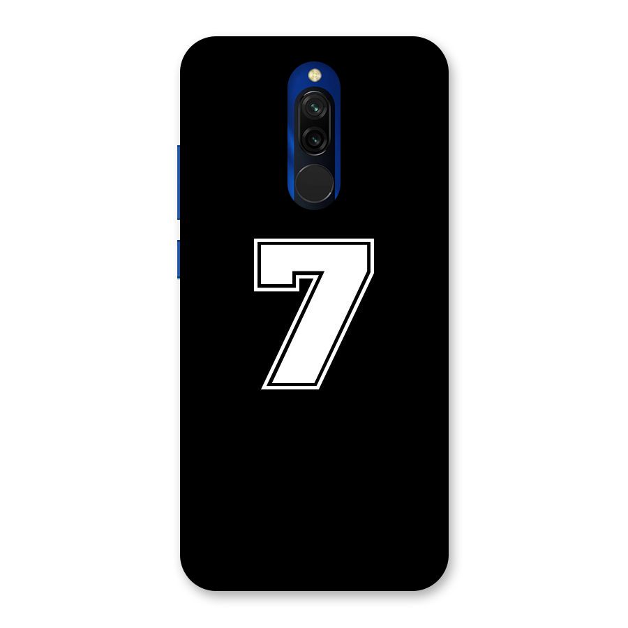 Number 7 Back Case for Redmi 8