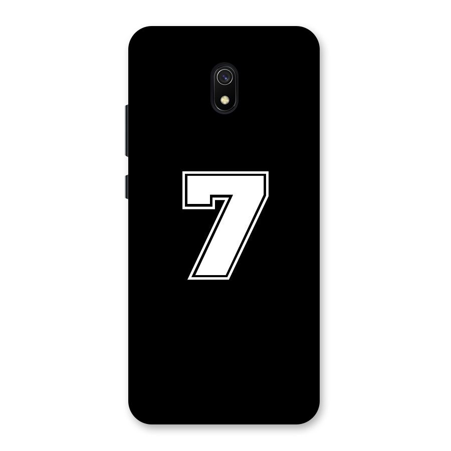 Number 7 Back Case for Redmi 8A