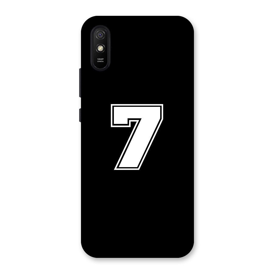 Number 7 Back Case for Redmi 9i