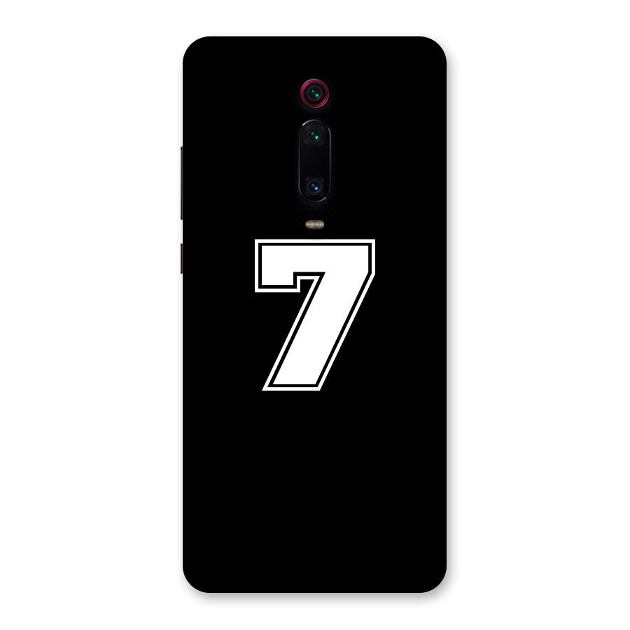 Number 7 Back Case for Redmi K20