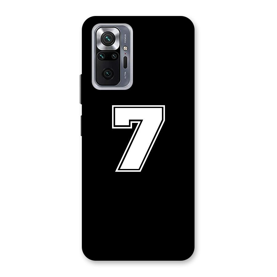 Number 7 Back Case for Redmi Note 10 Pro Max