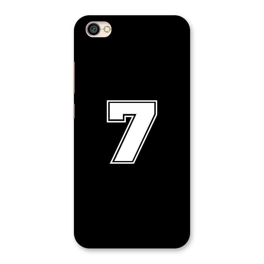 Number 7 Back Case for Redmi Y1 Lite