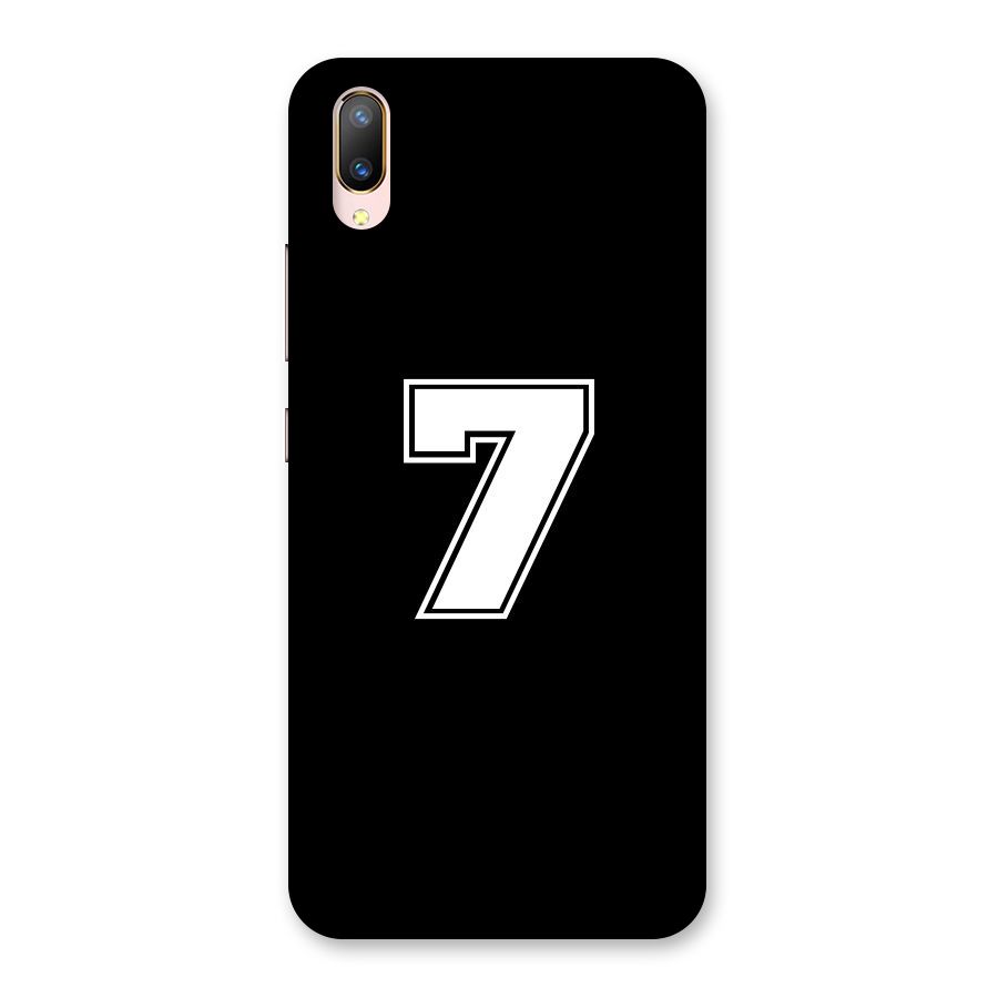 Number 7 Back Case for Vivo V11 Pro