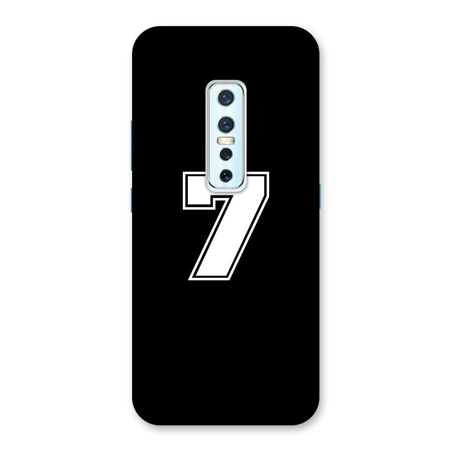Number 7 Back Case for Vivo V17 Pro