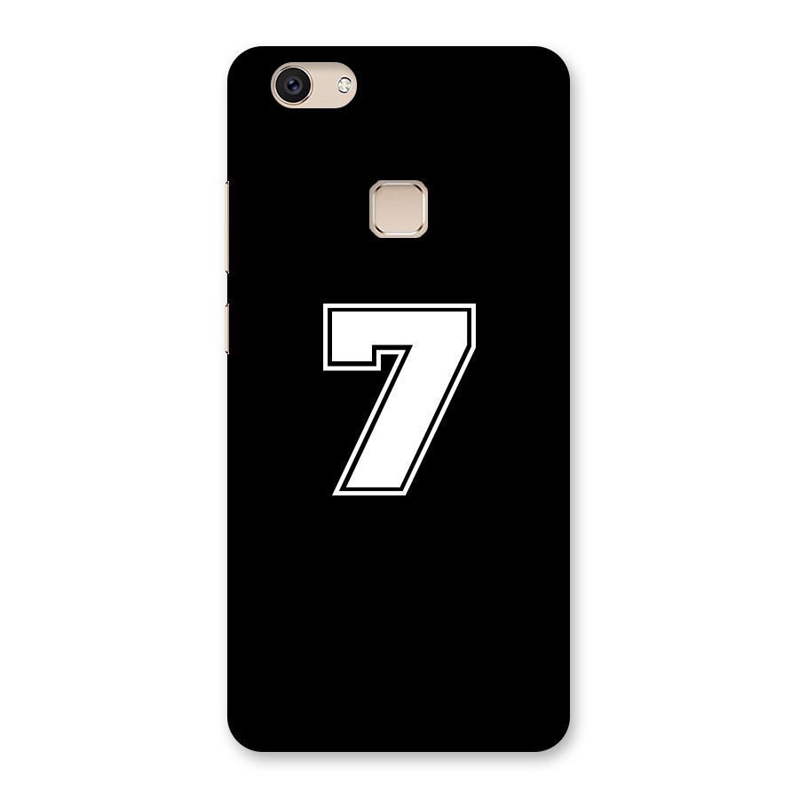 Number 7 Back Case for Vivo V7