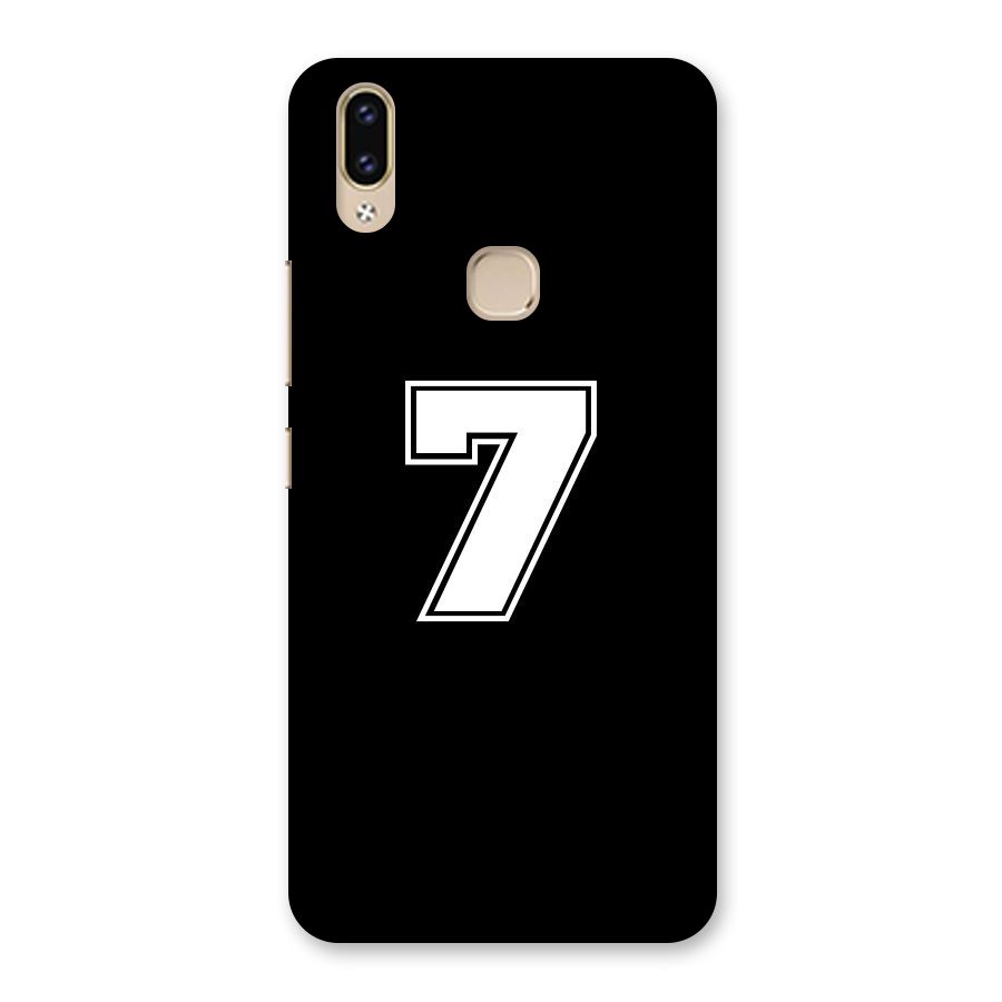 Number 7 Back Case for Vivo V9 Youth