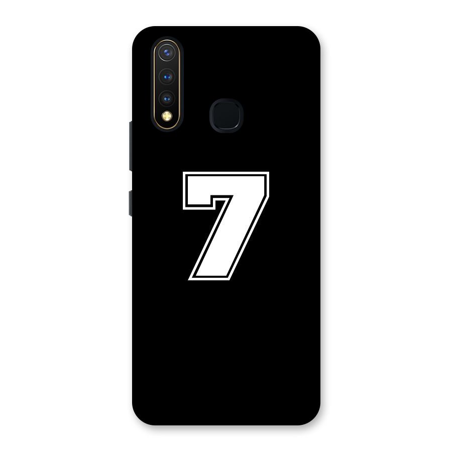 Number 7 Back Case for Vivo Y19