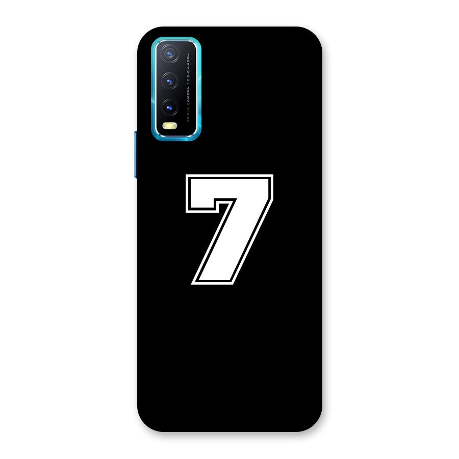 Number 7 Back Case for Vivo Y20A