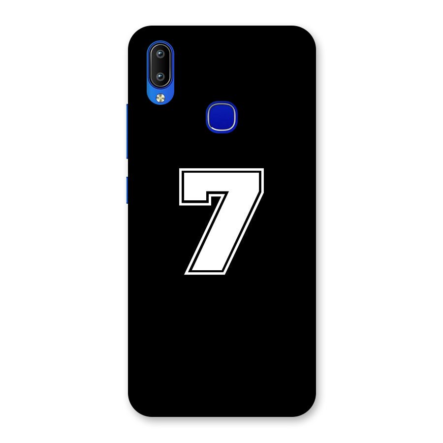 Number 7 Back Case for Vivo Y91