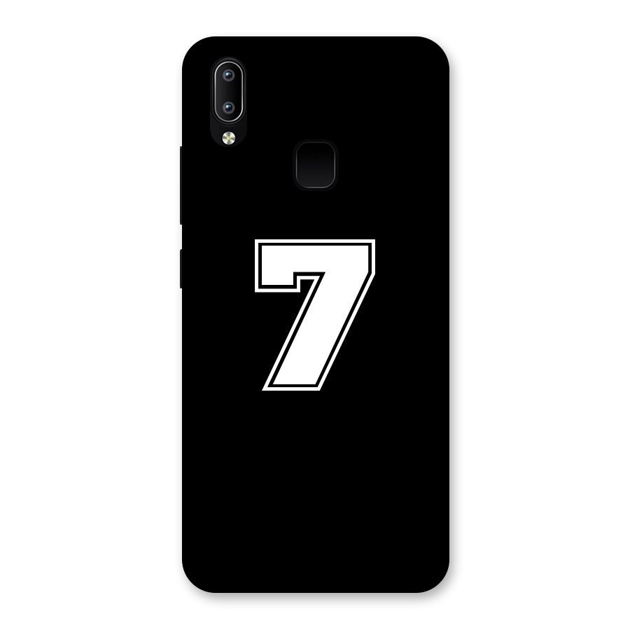 Number 7 Back Case for Vivo Y93
