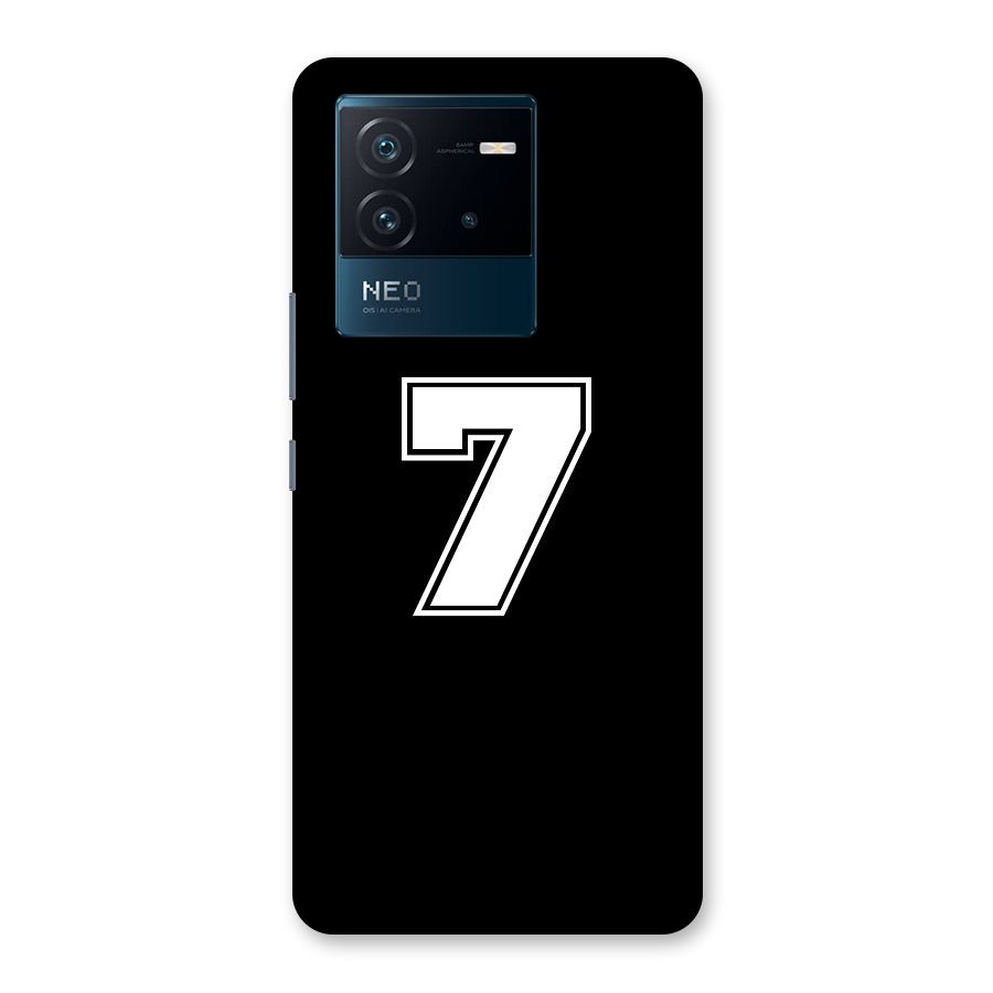 Number 7 Back Case for Vivo iQOO Neo 6 5G