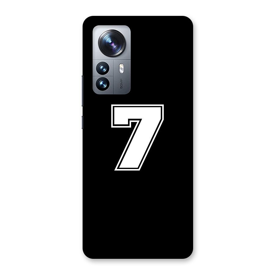 Number 7 Back Case for Xiaomi 12 Pro