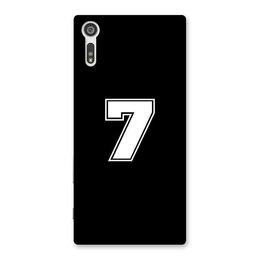 Number 7 Back Case for Xperia XZ