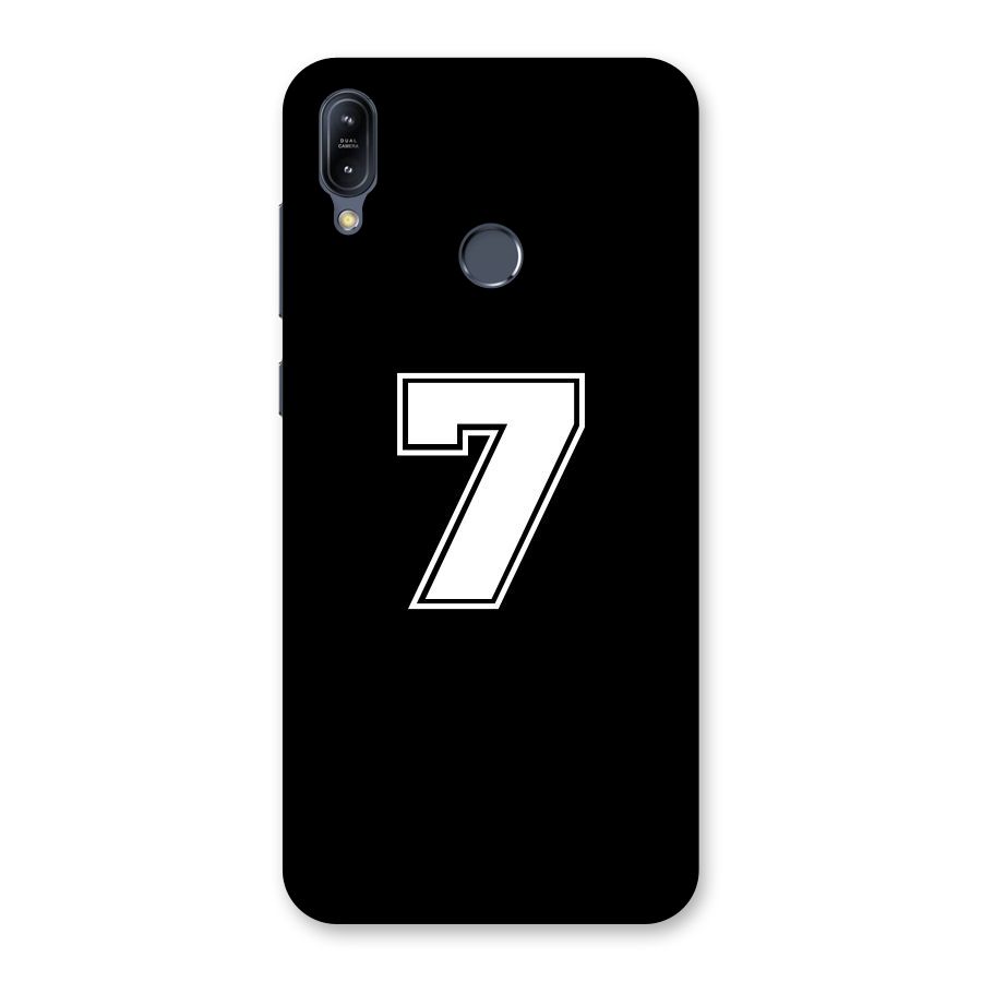 Number 7 Back Case for Zenfone Max M2