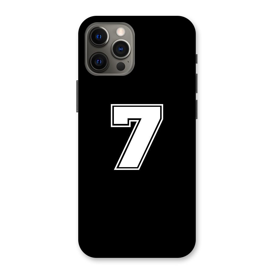 Number 7 Back Case for iPhone 12 Pro Max