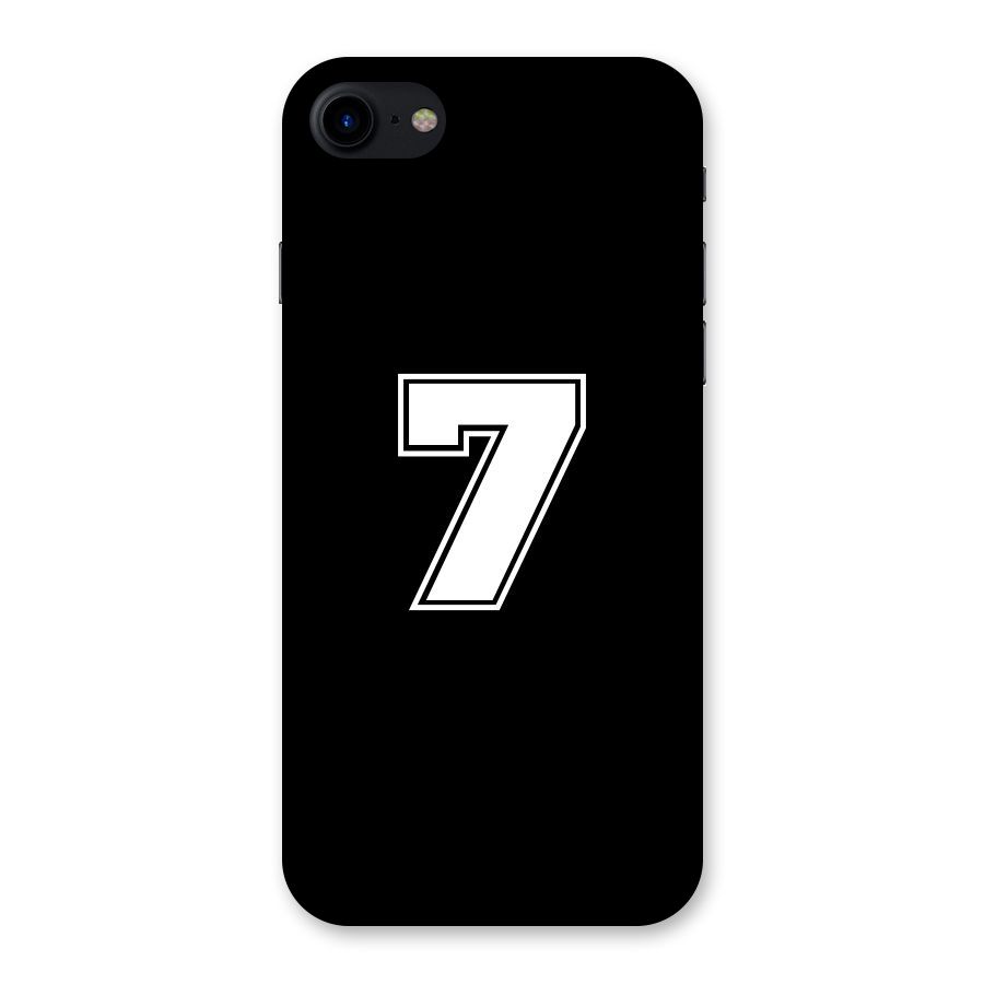 Number 7 Back Case for iPhone SE 2020