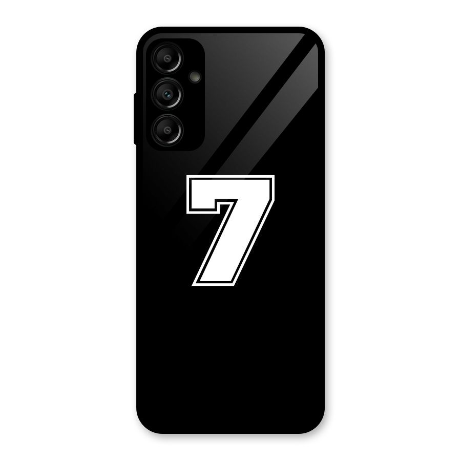 Number 7 Glass Back Case for Galaxy A14 5G
