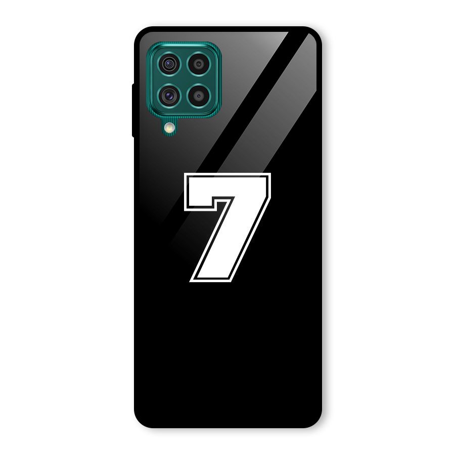 Number 7 Glass Back Case for Galaxy F62