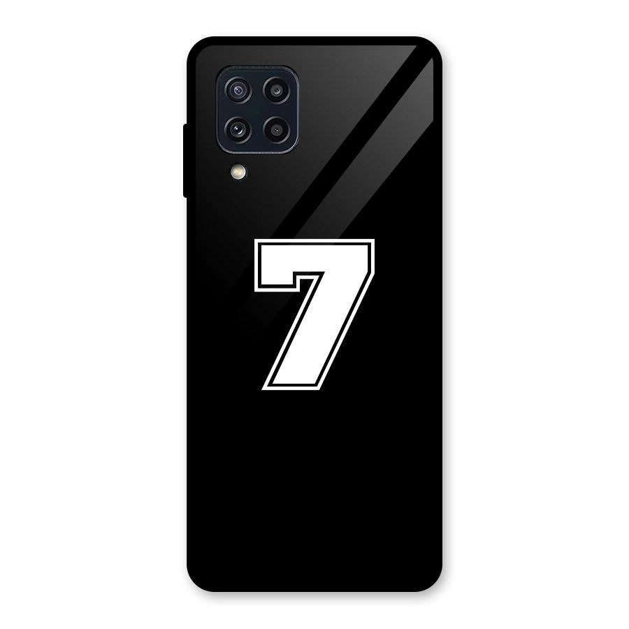 Number 7 Glass Back Case for Galaxy M32