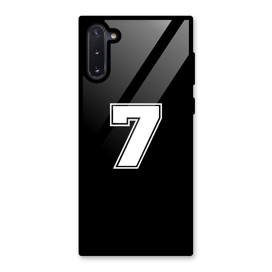 Number 7 Glass Back Case for Galaxy Note 10