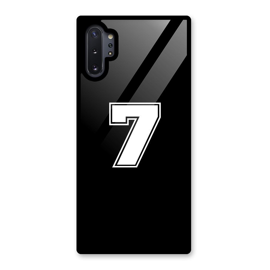 Number 7 Glass Back Case for Galaxy Note 10 Plus