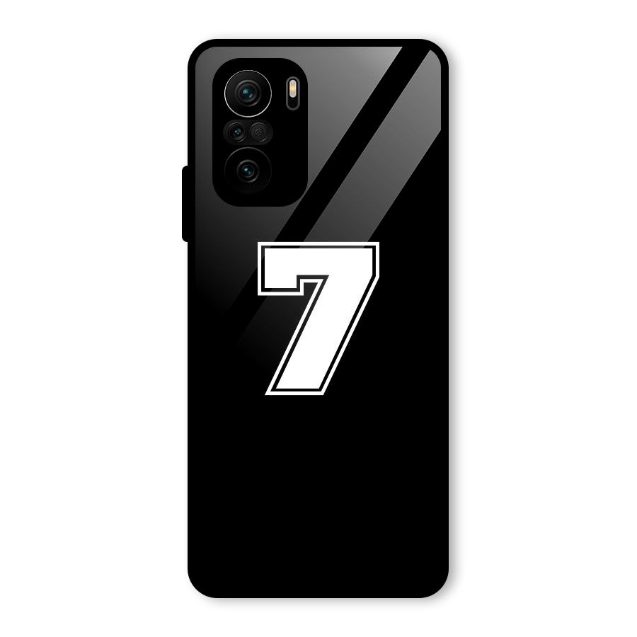 Number 7 Glass Back Case for Mi 11X Pro