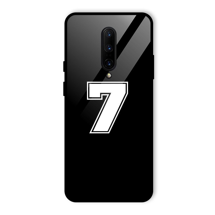 Number 7 Glass Back Case for OnePlus 7 Pro
