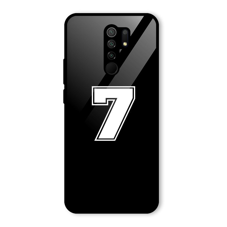 Number 7 Glass Back Case for Poco M2