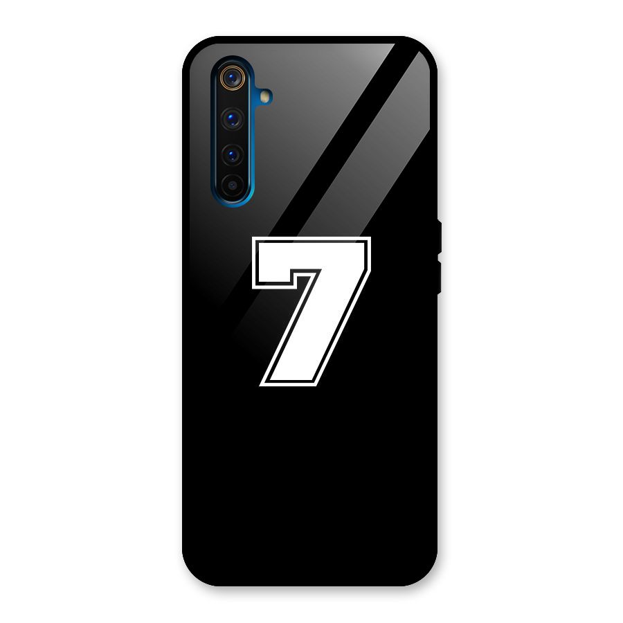 Number 7 Glass Back Case for Realme 6 Pro