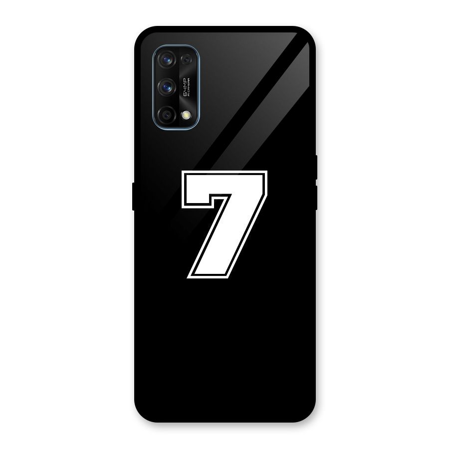 Number 7 Glass Back Case for Realme 7 Pro