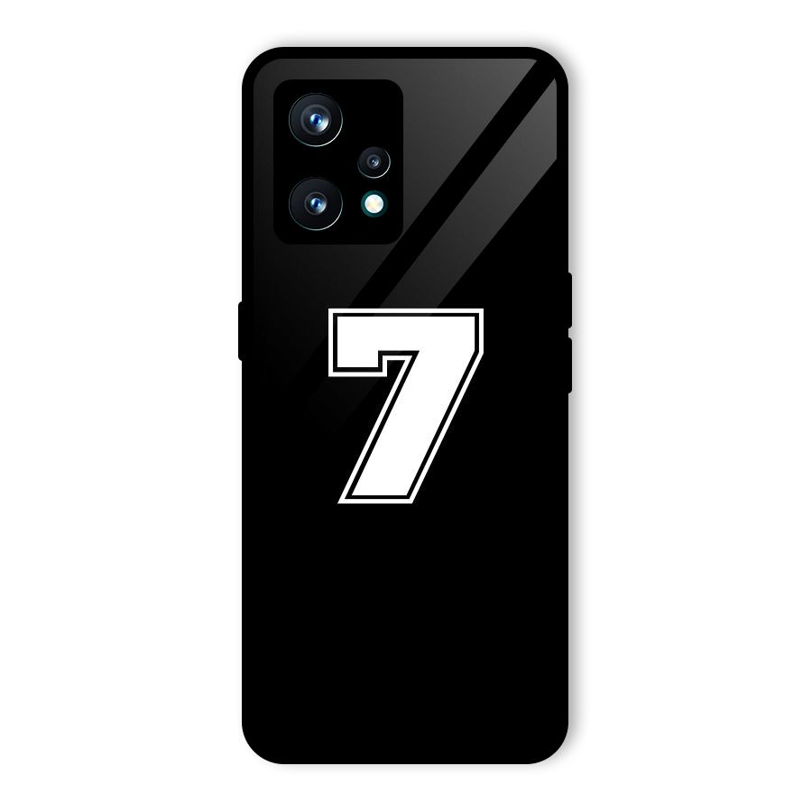 Number 7 Glass Back Case for Realme 9 Pro Plus 5G