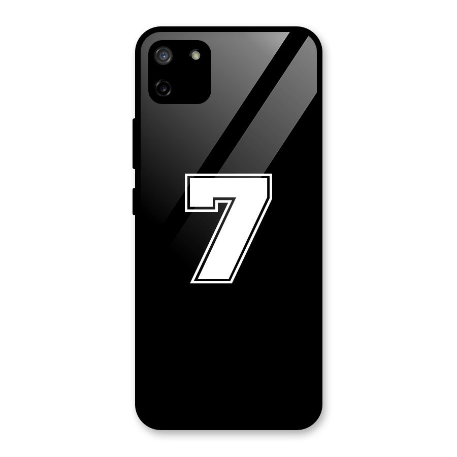 Number 7 Glass Back Case for Realme C11