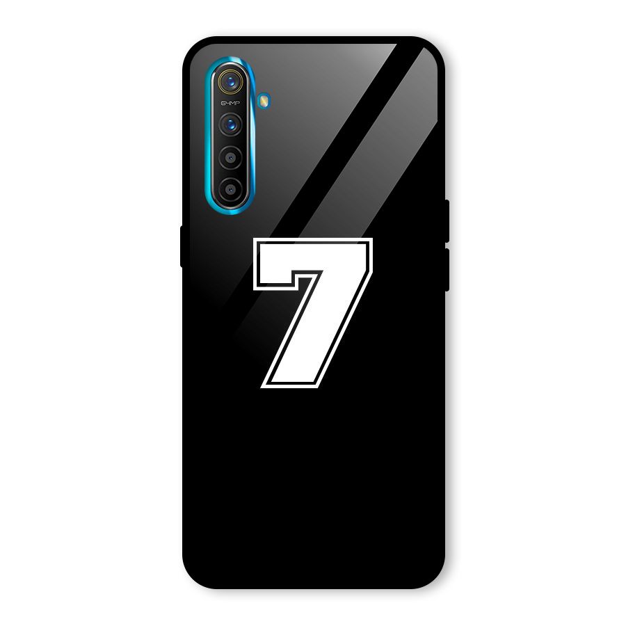 Number 7 Glass Back Case for Realme X2