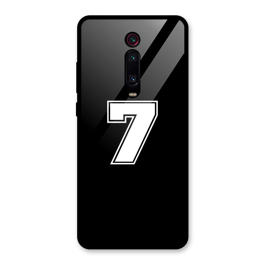 Number 7 Glass Back Case for Redmi K20
