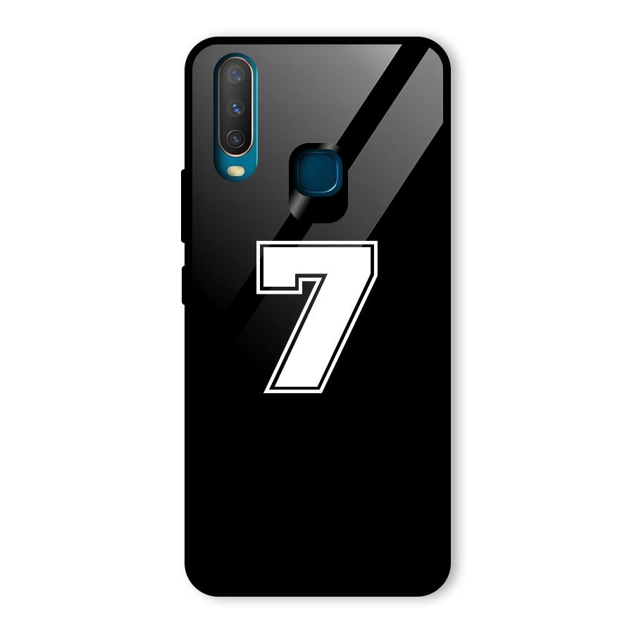 Number 7 Glass Back Case for Vivo U10