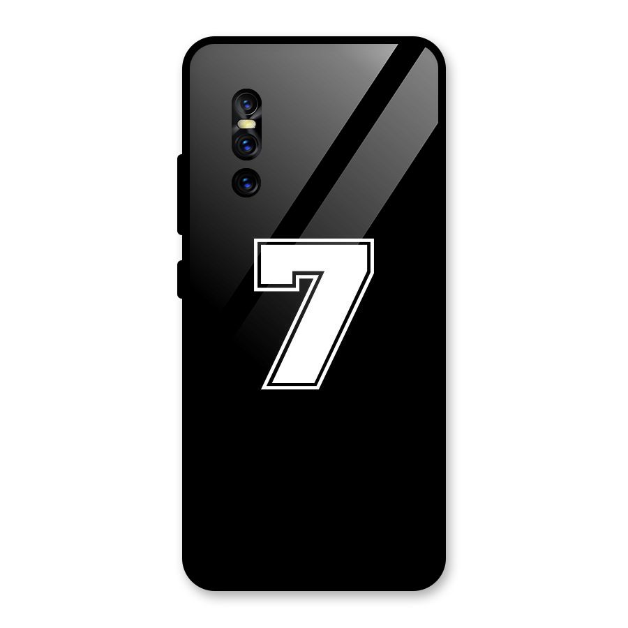 Number 7 Glass Back Case for Vivo V15 Pro