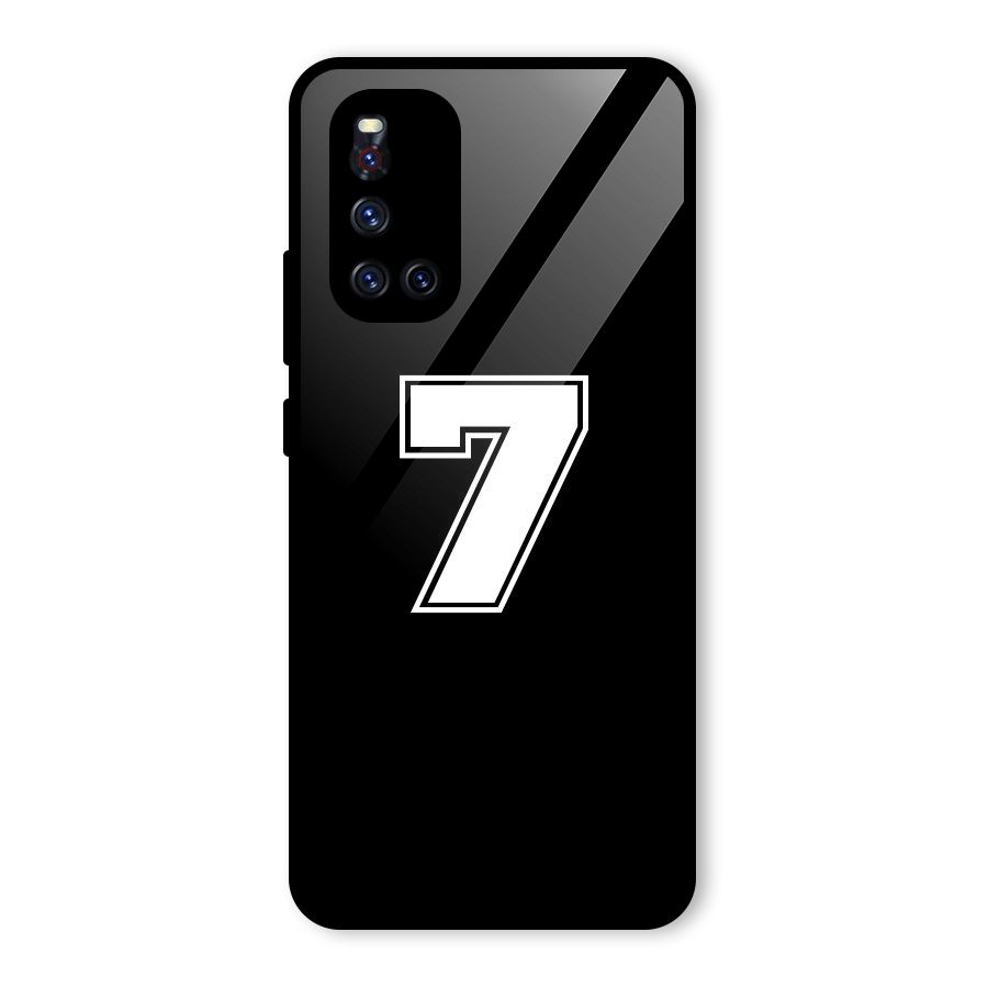 Number 7 Glass Back Case for Vivo V19