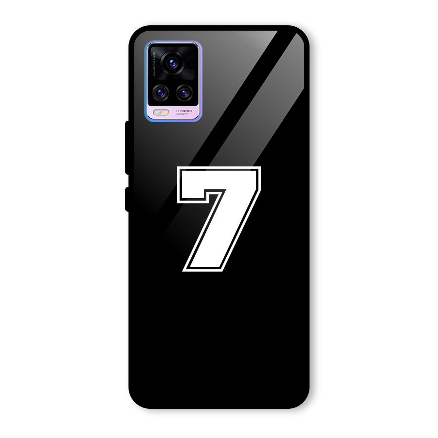 Number 7 Glass Back Case for Vivo V20 Pro