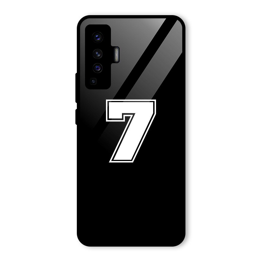 Number 7 Glass Back Case for Vivo X50