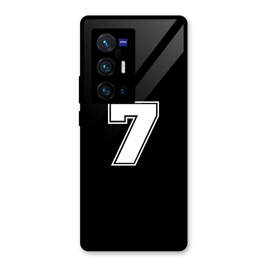 Number 7 Glass Back Case for Vivo X70 Pro Plus