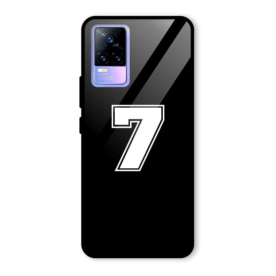 Number 7 Glass Back Case for Vivo Y73